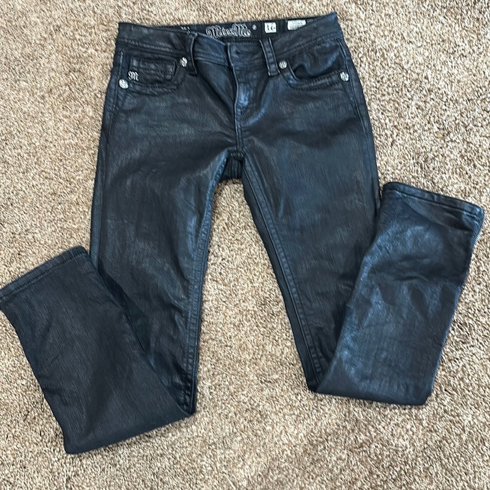 Miss Me black jean size Youth 16
